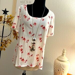 Lucky Brand Cherry Blossom T-shirt, so Cute🥰